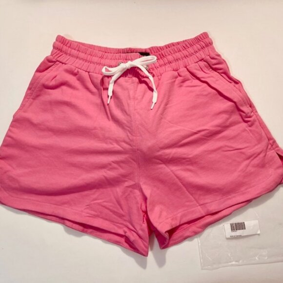 Go Softwear Size M Pacific French Terry Shorts with Side Pockets -Flamingo Pink - Picture 1 of 13